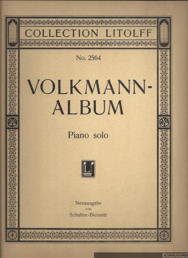  - Volkmann-Album. 7 ausgewählte Klavierstücke  (= Collection Litolff, No. 2564). Piano solo.