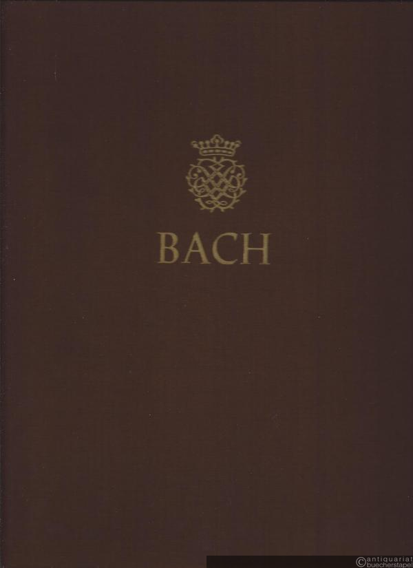  - Kantaten zum 13. und 14. Sonntag nach Trinitatis (= Johann Sebastian Bach, Neue Ausgabe Sämtlicher Werke, Serie I: Kantaten, Bd. 21). DVfM 5013.