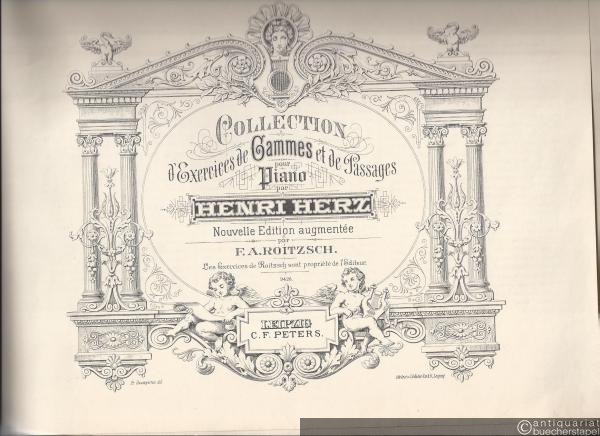  - Collection d'Exercises de Gammes et de Passages pour Piano par Henri Herz.