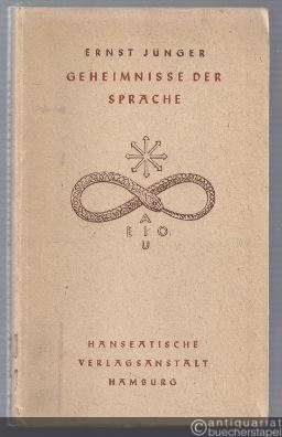  - Geheimnisse der Sprache. Zwei Essays.