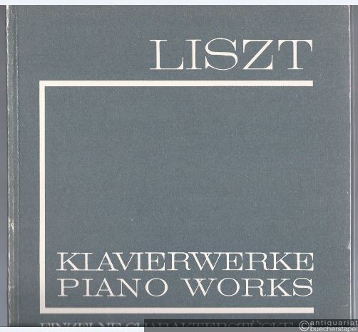  - Klavierwerke / Piano Works. Einzelne Charakterstücke I (= Gemeinsame Ausgabe v. Bärenreiter, Nr. 6510 und Editio Musica). Klavier zu zwei Händen.