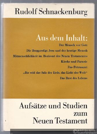  - Aufsätze und Studien zum Neuen Testament.