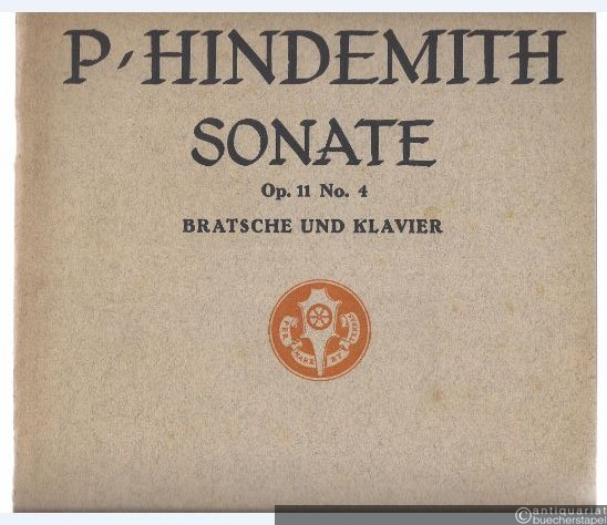  - Sonate Op. 11 No. 4 für Bratsche und Klavier.