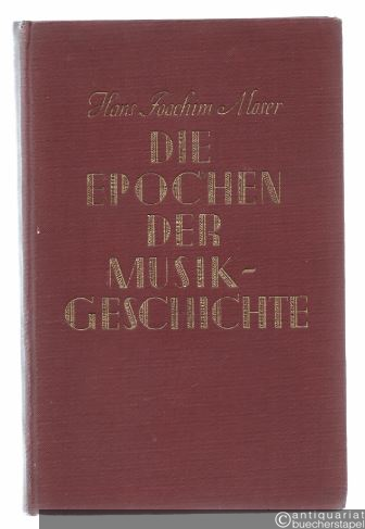  - Die Epochen der Musikgeschichte im Überblick.