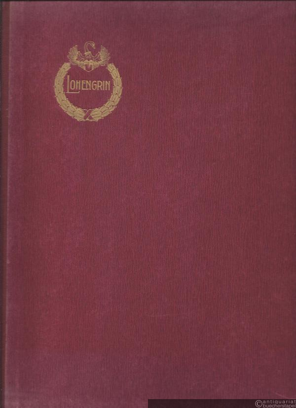  - Lohengrin. Klavierauszug zu zwei Händen mit beigefügtem Text (= Sämtliche Musikdramen, IV. Edition Breitkopf, Nr. 4524).