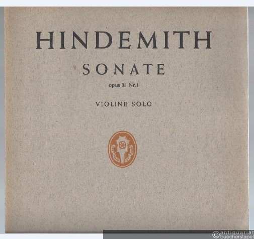  - Sonate Op. 31 Nr. 1 für Violine allein (= Edition Schott 1901).