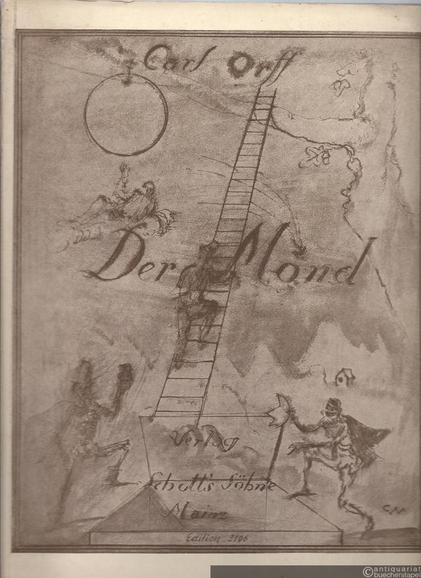  - Der Mond. Ein kleines Welttheater (= Edition Schott, Nr. 3196). Klavierauszug der Neufassung.
