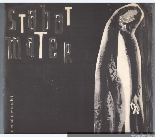  - Stabat mater a tre Cori a cappella (= PWM 6036). Partitur.