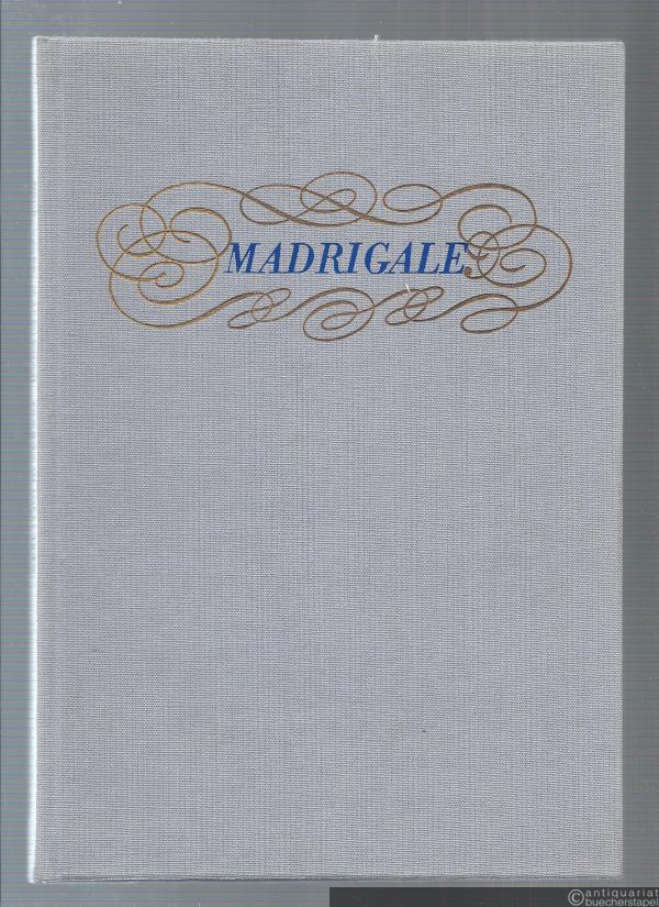  - Madrigale für fünf Stimmen. Erstes Buch (= Gesualdo di Venosa, Sämtliche Werke, Band 1, DVfM 4771).