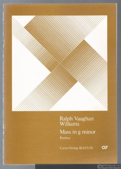  - Mass in g minor (= Carus 40.655/01). Partitur.