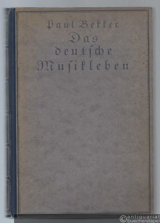  - Das deutsche Musikleben.