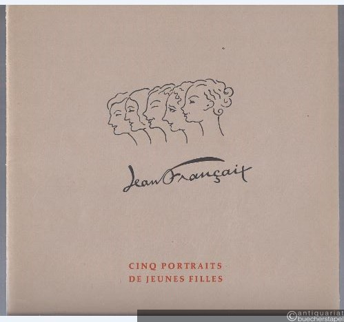  - Cinq portraits de jeunes filles (= Edition Schott, Nr. 2483). Piano solo.