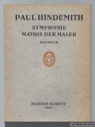  - Symphonie Mathis der Maler (= Edition Schott, Nr. 3509). Studien-Partitur.