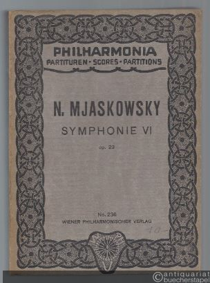  - Symphonie VI op. 23 (= Philharmonia Taschenpartituren, No. 236).