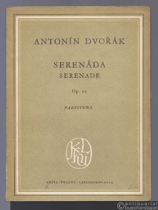  - Serenada / Serenade für Streichinstrumente op. 22. Partitura [Taschenpartitur].