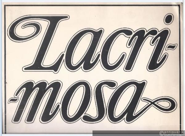  - Lacrimosa na sopran solo, chor mieszany i orkiestre symfoniczna (= PWM 8440). Partitur.