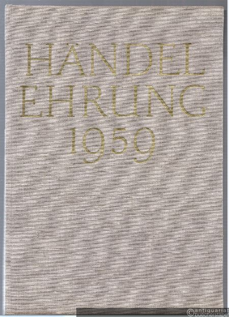  - Händel-Ehrung der Deutschen Demokratischen Republik 1959.