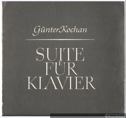  - Suite für Klavier Opus 2: Präludium - Scherzo - Romanze - Finale (= Collection Litolff, Nr. 5652).