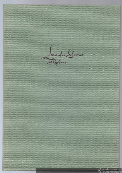  - Sanctissimae Virginis Mariae Canticum secundum octo vulgares tonos, quatuor vocibus 1578 (= Leonard Lechner Werke. Band 4). BA 2934.