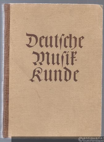  - Deutsche Musikkunde.