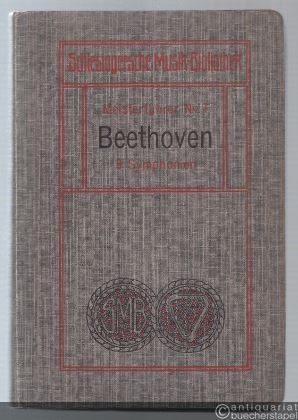  - Beethoven´s Symphonien erläutert mit Notenbeispielen (= Schlesinger´sche Musikbibliothek. Meisterführer, Nr. 1).