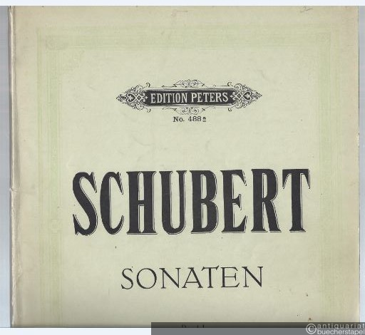 - Sonaten, Band 1 (= Edition Peters, Nr. 488a).