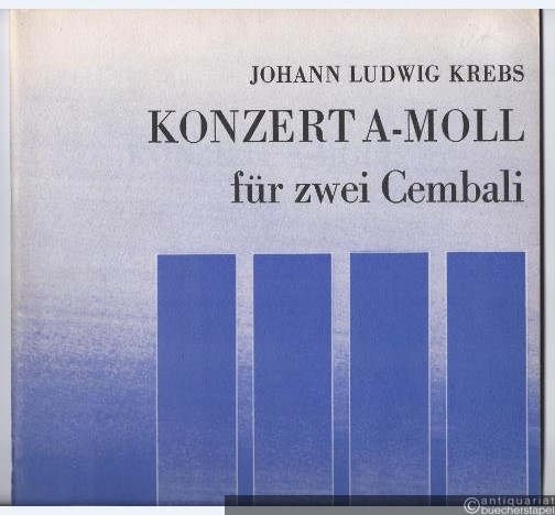  - Konzert a-Moll für zwei Cembali (= DVfM 8102).