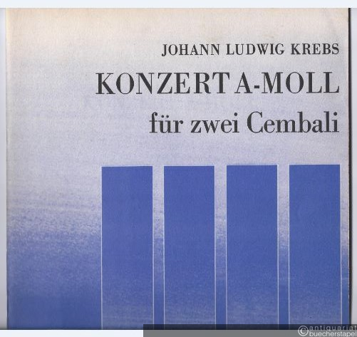  - Konzert a-Moll für zwei Cembali (= DVfM 8102).