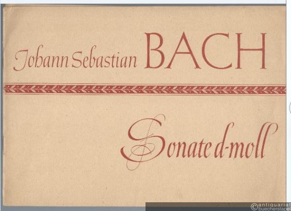 - Sonate d-Moll für Cembalo (Klavier).