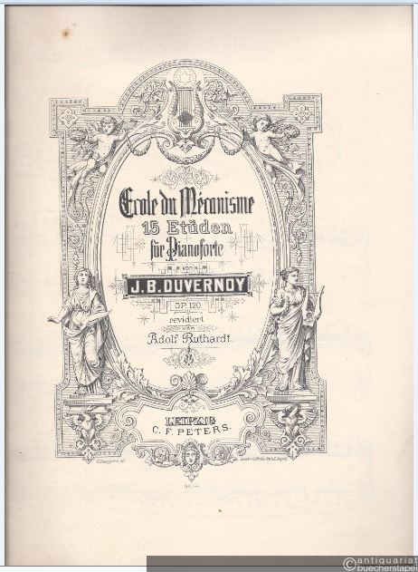 - Ecole du Mecanisme. 15 Etüden für Pianoforte, Op. 120.