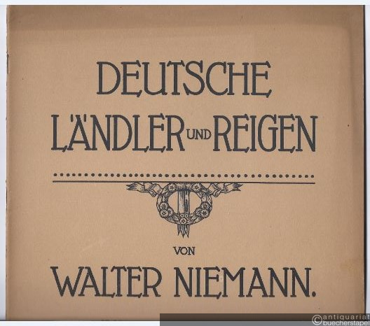  - Deutsche Ländler und Reigen für Klavier, op. 26.