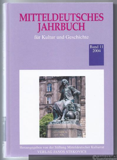  - Mitteldeutsches Jahrbuch für Kultur und Geschichte, Band 11.