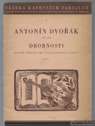  - Drobnosti. Druhy tercet pro dvoje housle a violu (1887), op. 75a.