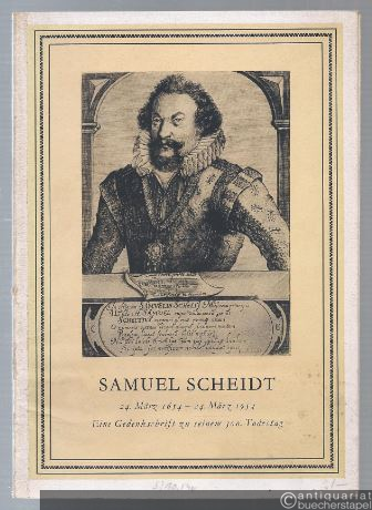  - Samuel Scheidt. Eine Gedenkschrift zu seinem 300. Todestag am 24. März 1954.