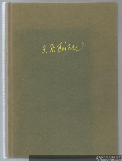  - Immanuel Hermann Fichte. Ein Denker gegen seine Zeit.