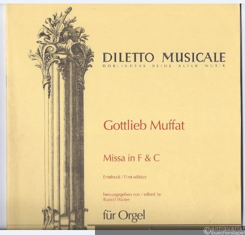  - Missa in F & C für Orgel (= Doblinger DM 830).