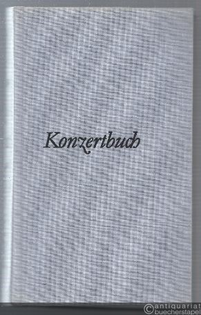  - Konzertbuch Klaviermusik A-Z.