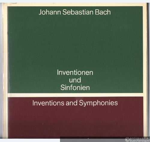  - Inventionen und Sinfonien / Inventions and Symphonies. BA 5150.