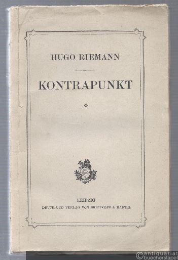  - Lehrbuch des einfachen, doppelten und imitierenden Kontrapunkts.