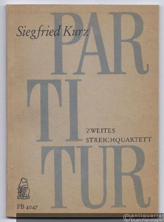  - Zweites Streichquartett op. 34 (= Breitkopf & Härtels Partitur-Bibliothek, Nr. 4047).