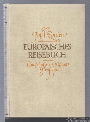  - Europäisches Reisebuch. Landschaften, Räume, Menschen.