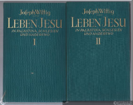  - Leben Jesu in Palästina, Schlesien und anderswo (= Der Gesamtausgabe erstes und zweites Buch).