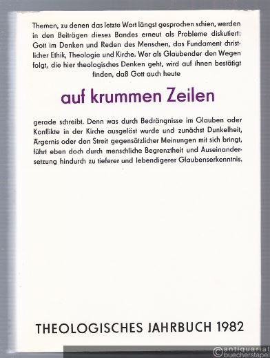  - Theologisches Jahrbuch 1982.