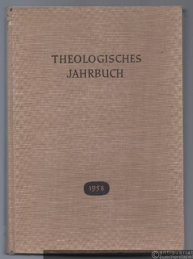  - Theologisches Jahrbuch 1958.