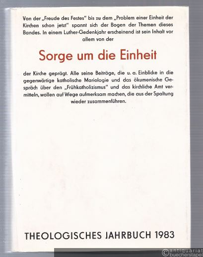  - Theologisches Jahrbuch 1983.