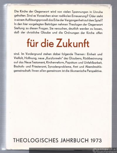  - Theologisches Jahrbuch 1973.