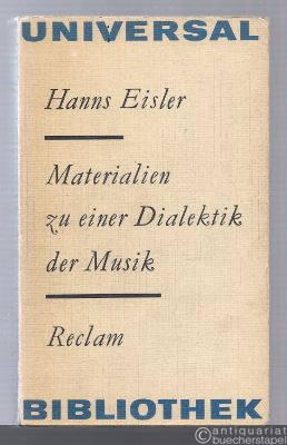  - Materialien zu einer Dialektik der Musik (= Reclams Universal-Bibliothek, Band 538).