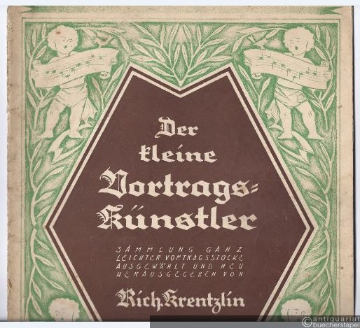  - Der kleine Vortragskünstler. Sammlung ganz leichter Vortragsstücke, Heft II.