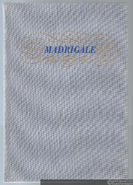  - Madrigale für fünf Stimmen. Drittes Buch (= Gesualdo di Venosa, Sämtliche Werke, Band 3, DVfM 4773).