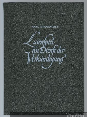  - Laienspiel im Dienst der Verkündigung. Ein Werkbuch (= Pastoral-Katechetische Hefte, 7).